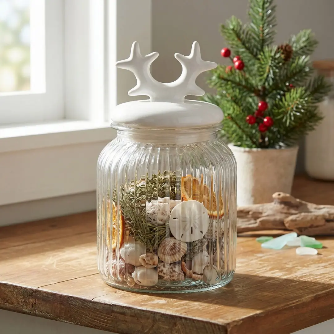 Alpina Kerstvoorraadpot 900ml Transparant