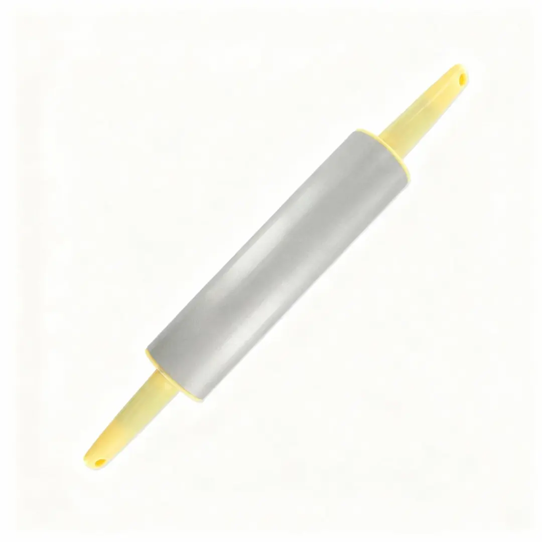 Zenker Antiaanbak Deegroller 36cm - Grijs/Blauw/Roz/Geel