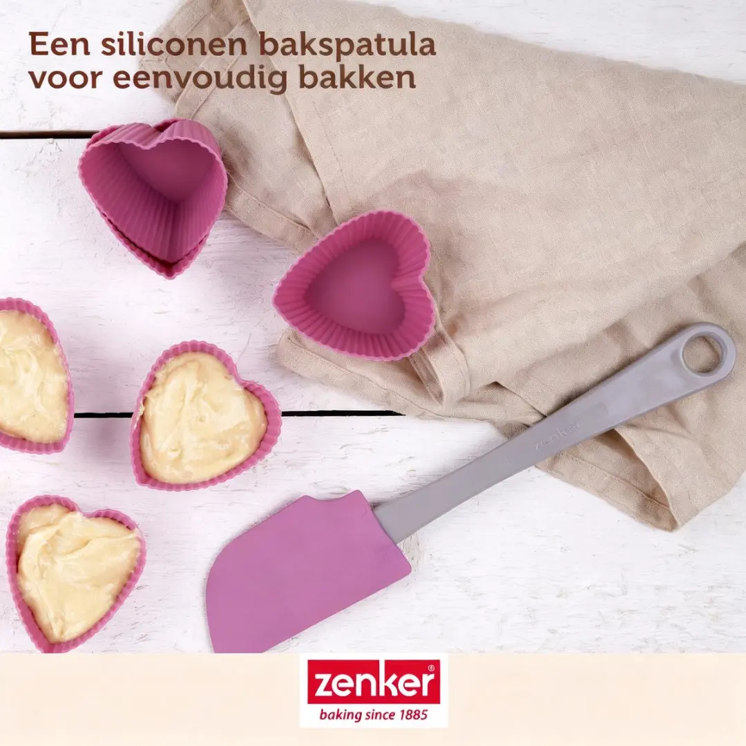 Zenker Bakkersset Groente - Cakevorm 30cm + 2 kommen + spatel