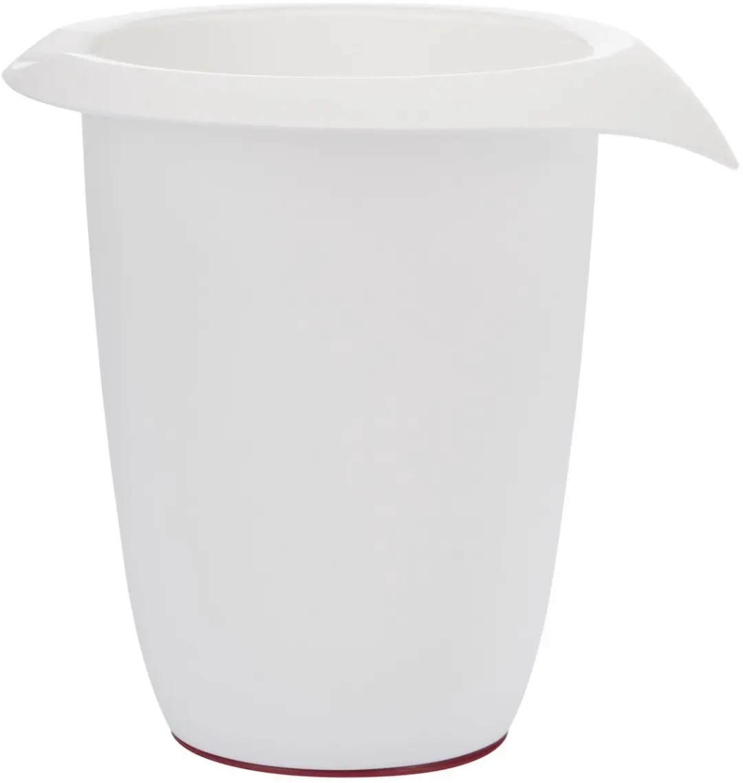 Westmark Beslagkom 1L - wit/rood - 3151227R