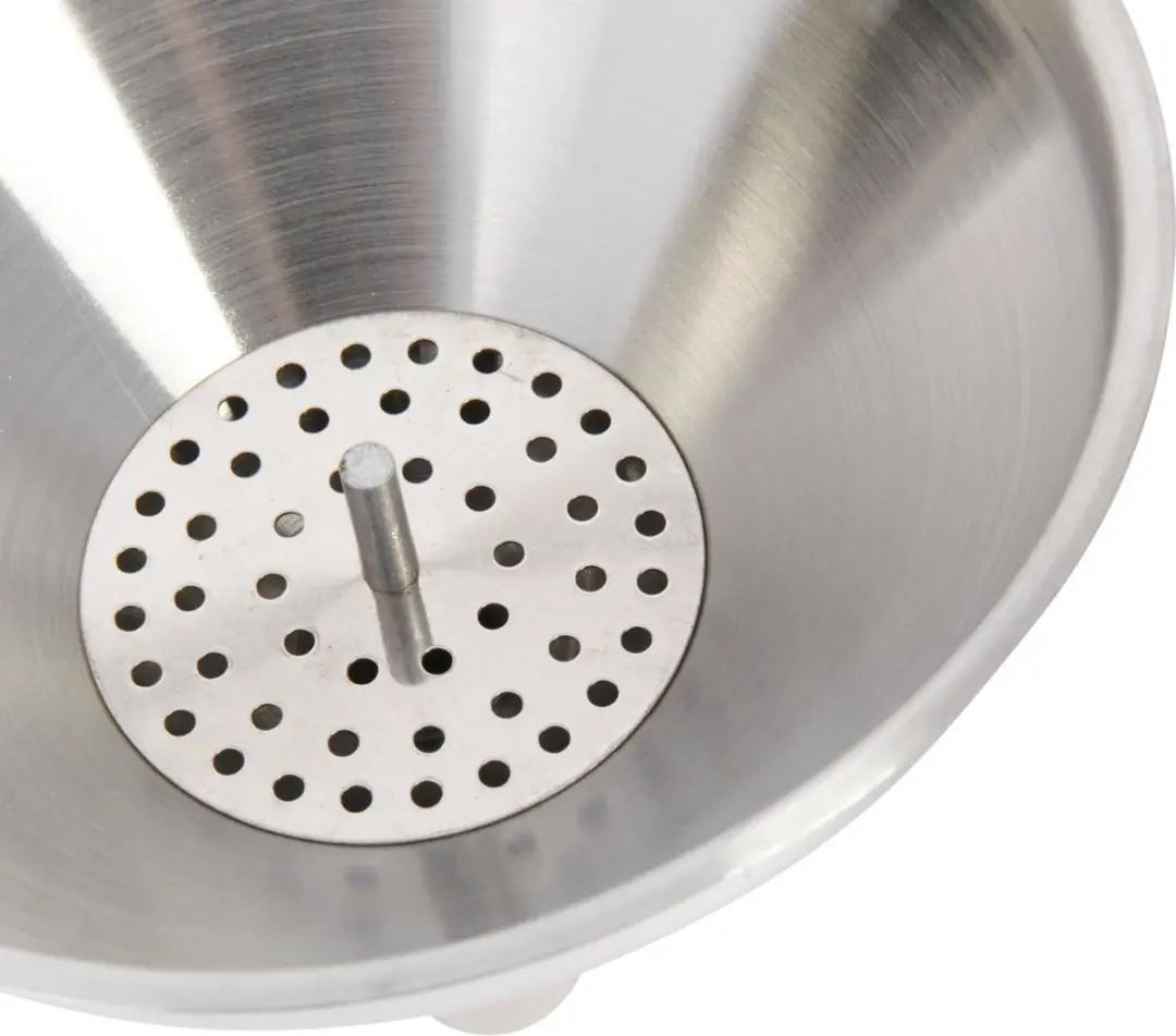 KitchenCraft Trecher met filter 13cm - Rvs