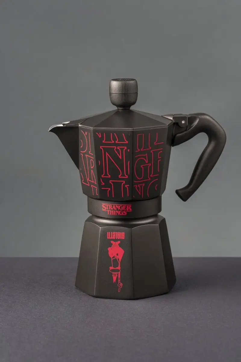 Bialetti Stranger Things Moka Express 6 Koppen - Zwart