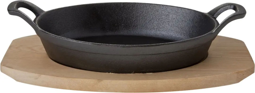 Cosy&Trendy Ovenschaal 4-delig - Gietijzer - 3L - Zwart