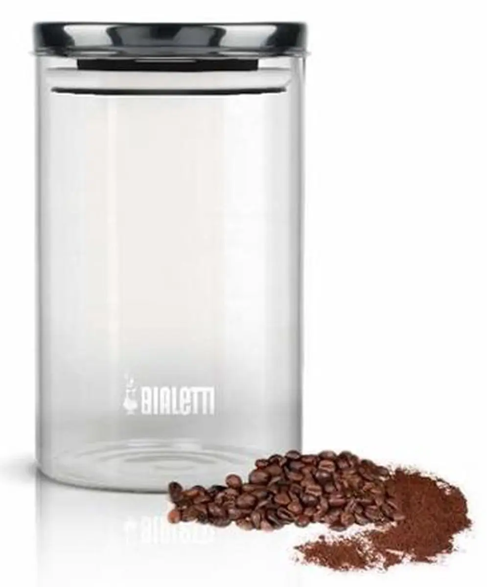Bialetti Koffievoorraadbus Glas 250g