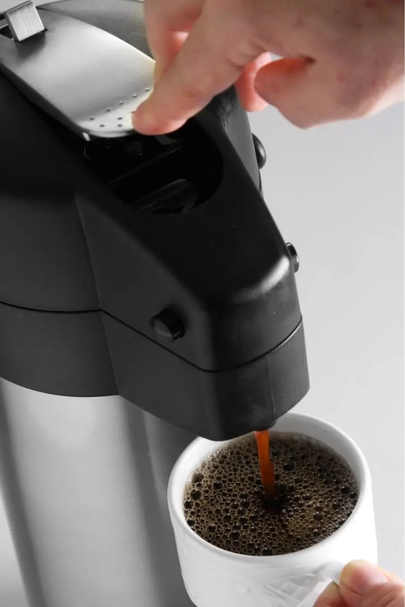 Hendi Pompkan 3L RVS - 360° Draaistandaard