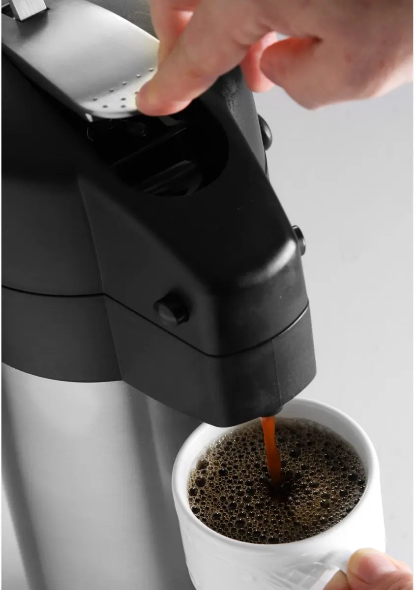 Hendi Pompkan 3L RVS - 360° Draaistandaard