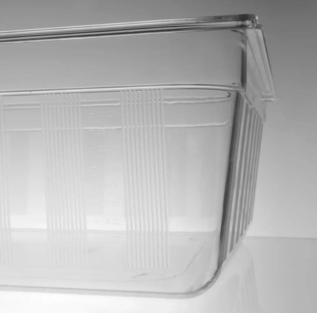 HENDI Gastronorm Container 2/1 58L - Transparant