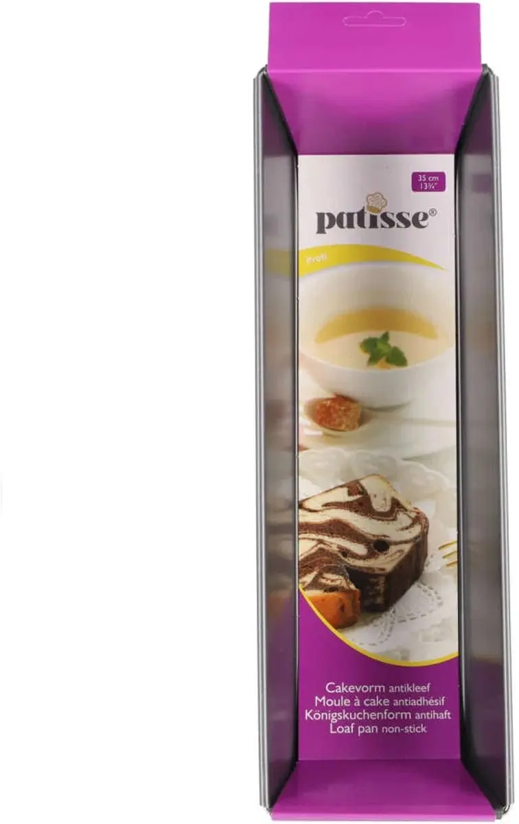 Patisse Cakevorm 35cm - Antraciet - Staal