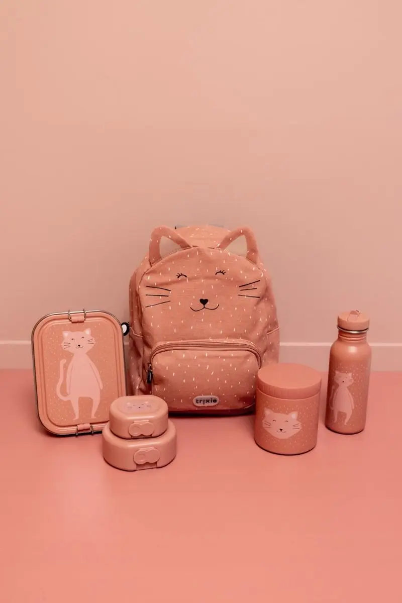 Trixie Brooddoos Mrs. Cat Roze - 2 Vakken - afbeelding 6 van 6
