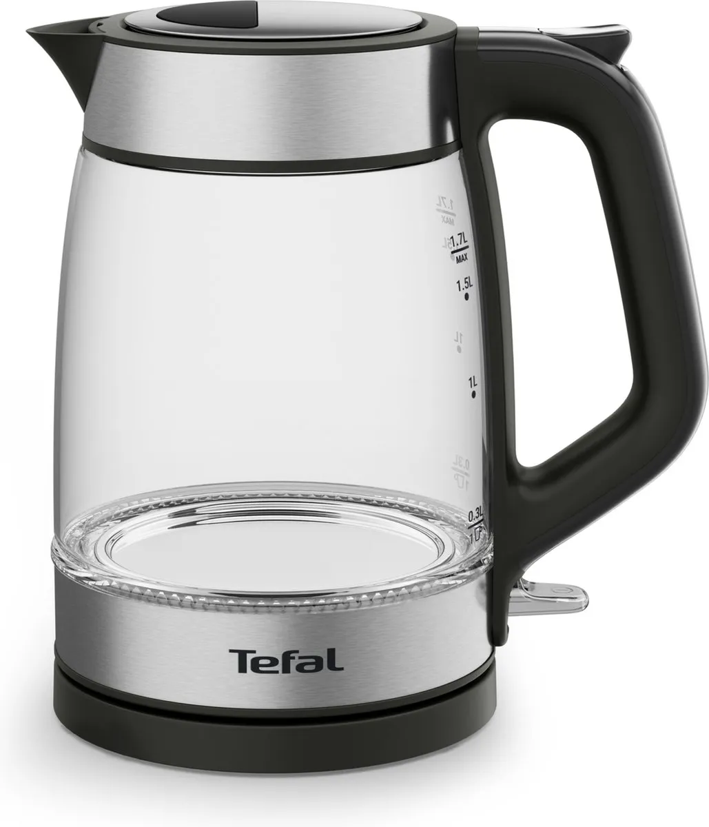 Tefal Glass KI6058 Waterkoker 1,7L - 2200W - Zwart