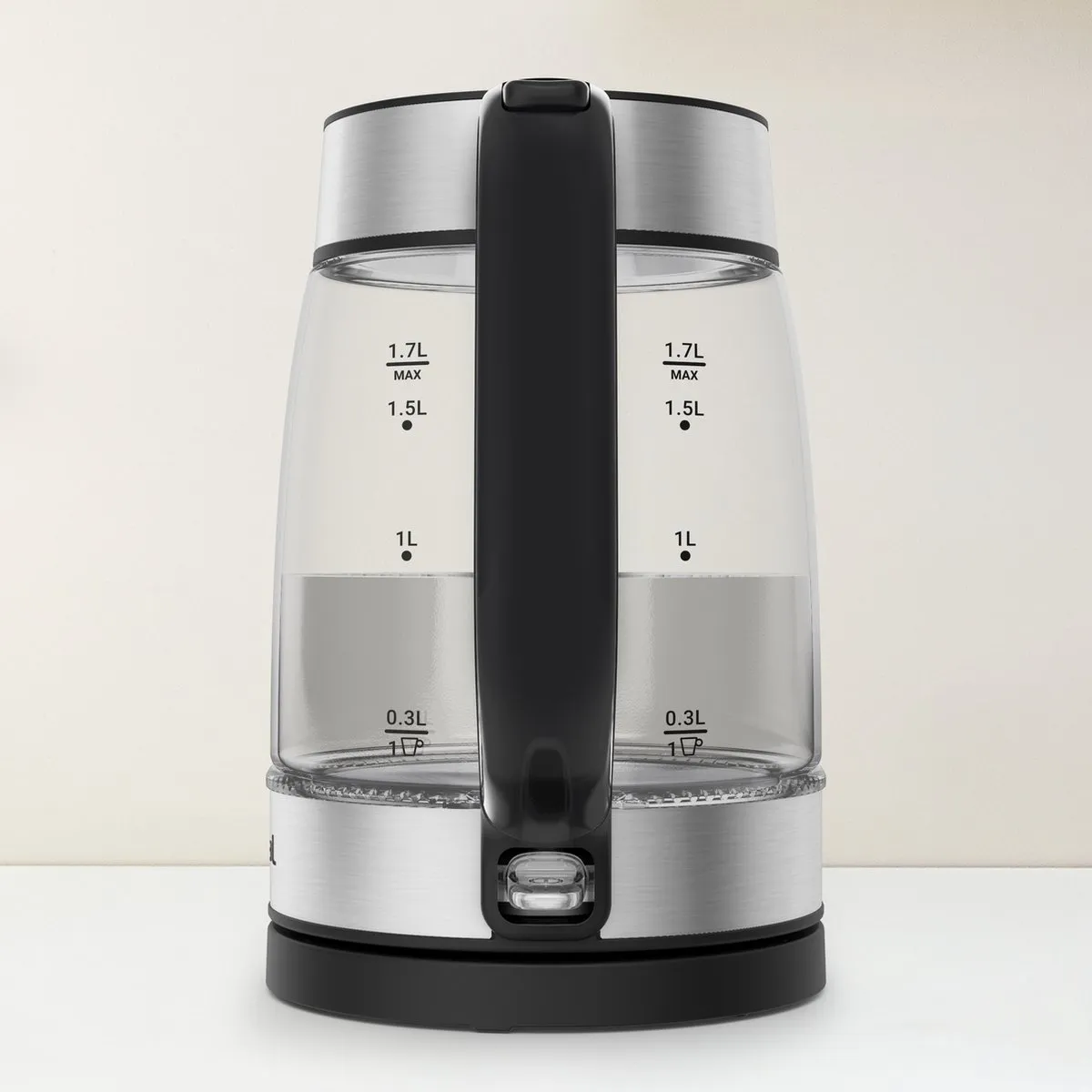 Tefal Glass KI6058 Waterkoker 1,7L - 2200W - Zwart