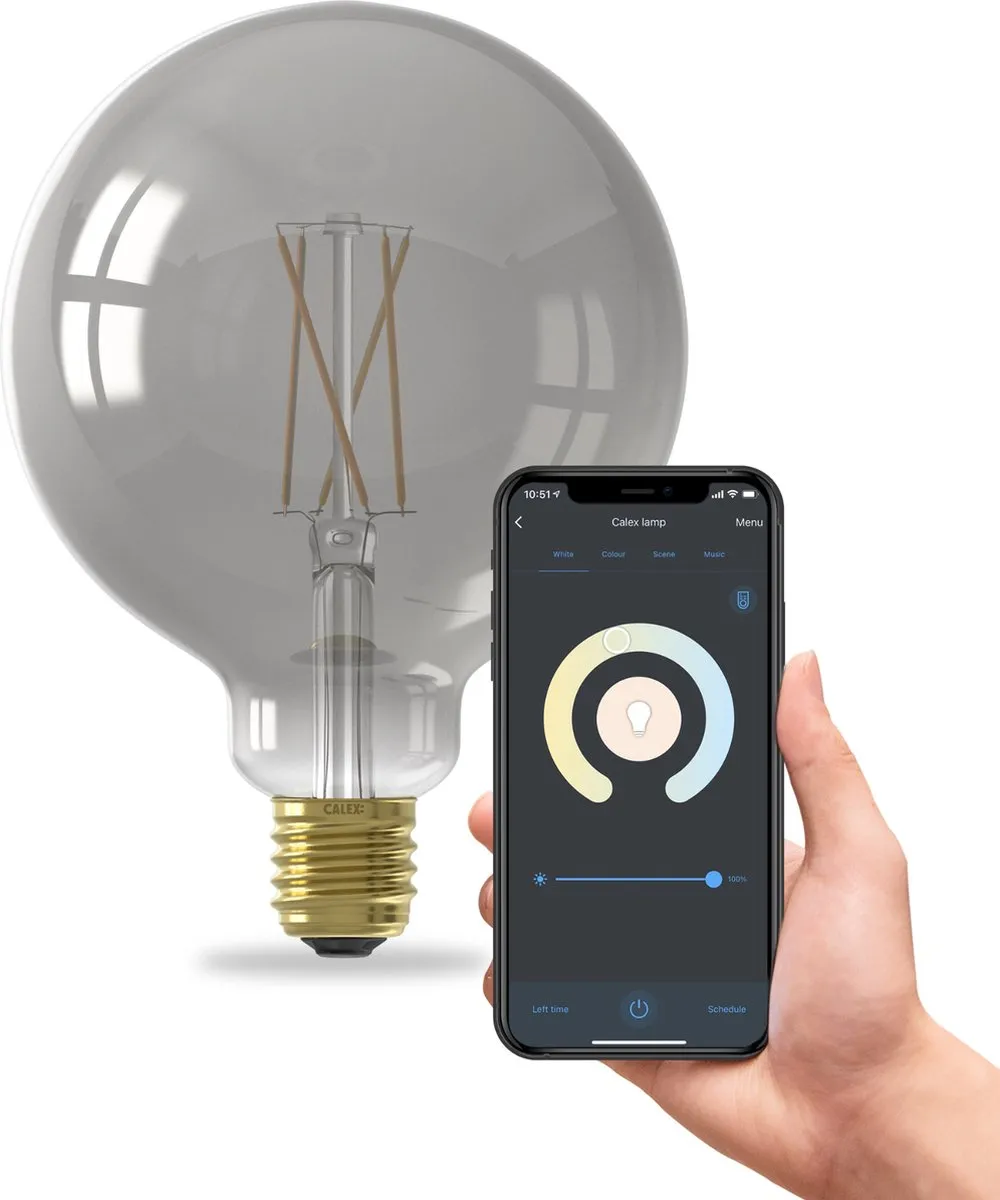 Calex Smart LED Globe E27 7W