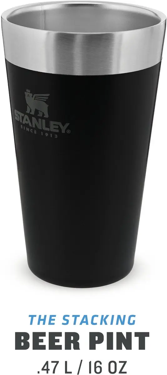 Stanley Adventure Stacking Beer Pint 0.47L - Matte Black