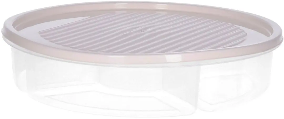 Excellent Houseware Vershoudbakje EH-1201010 - 2L - 5 Vakken - Creme