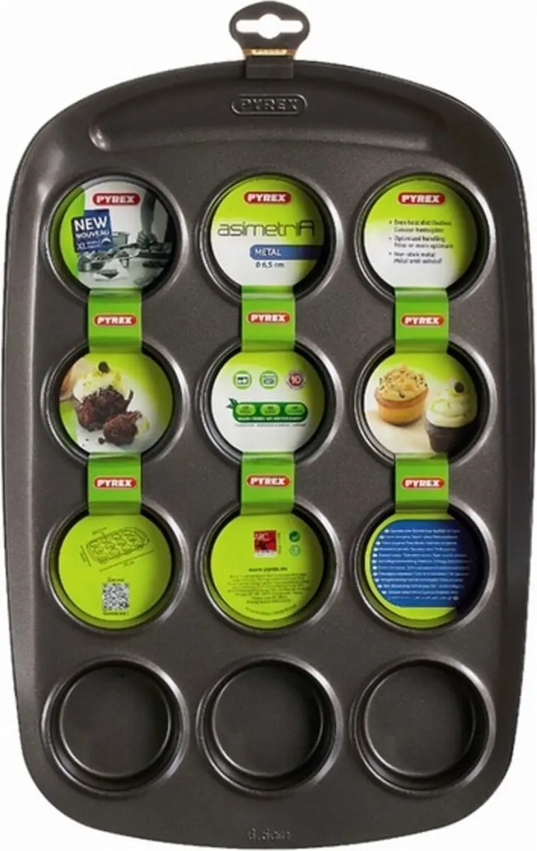 PYREX Muffinvorm 12 Stuks - Bruin