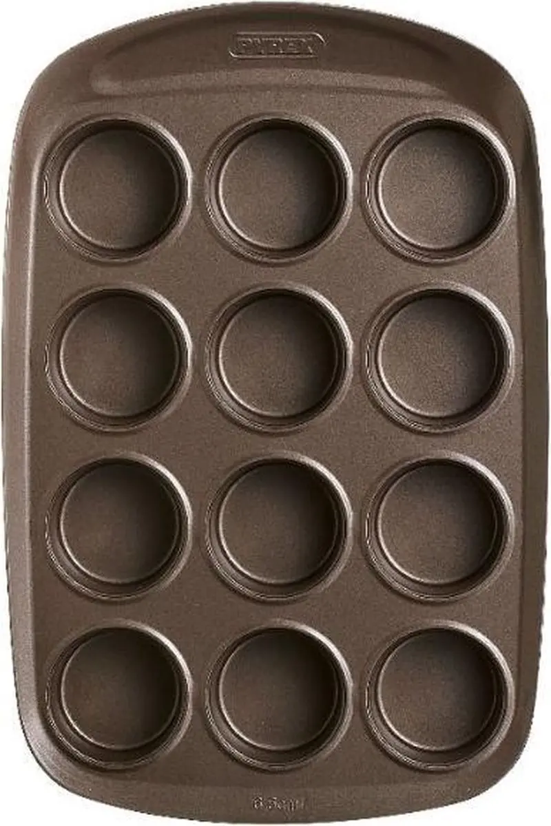 PYREX Muffinvorm 12 Stuks - Bruin