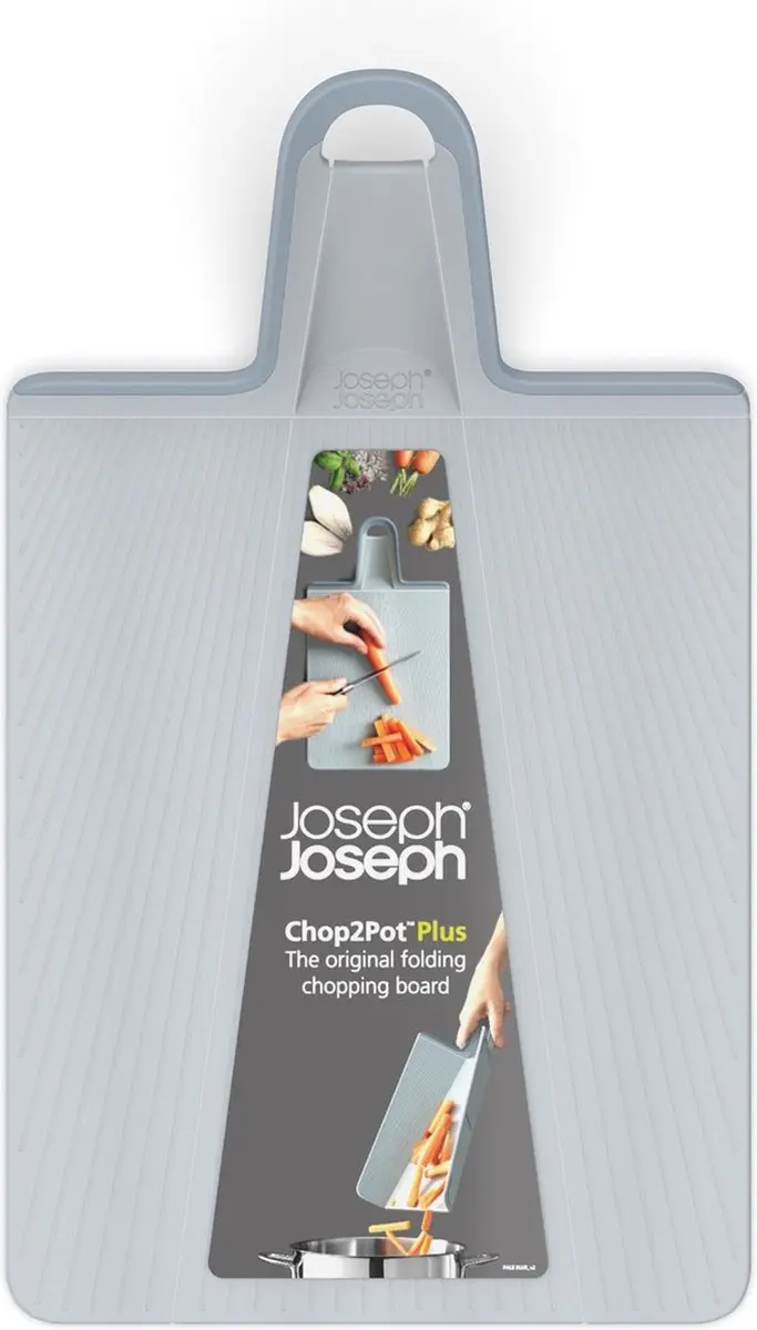 Joseph Joseph Chop2Pot Plus Snijplank Lichtblauw