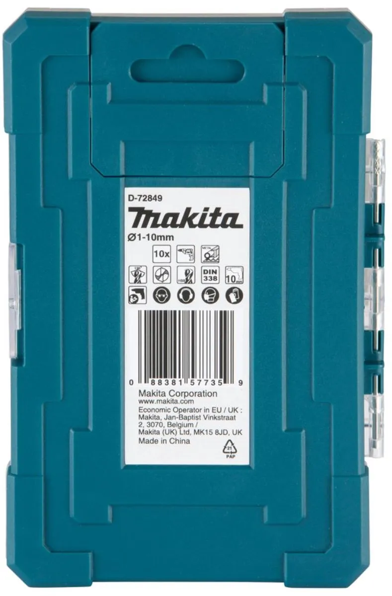 Makita D-72849 Spiraalboorset