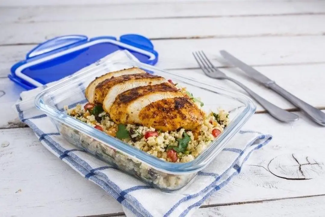 PYREX Cook & Go Lunchbox Set 3 Stuks 2,4L - Blauw/Transparant