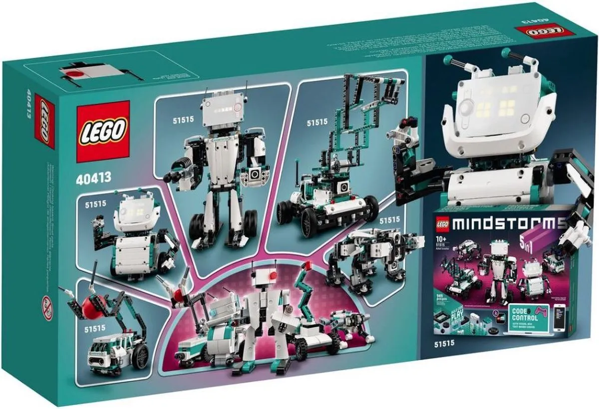 LEGO Mindstorms Mini Robots 40413 - 366 Stukken - Wit