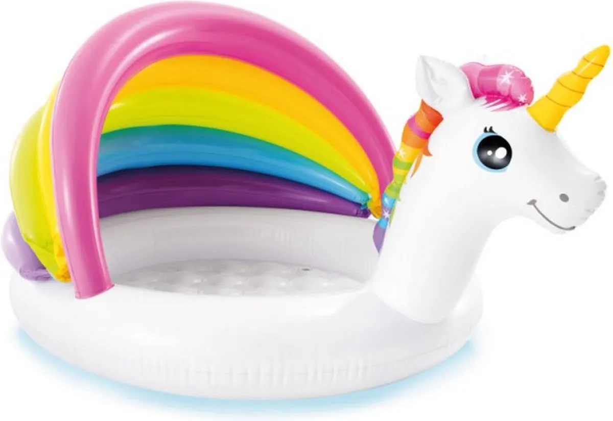 Intex Peuterbad Unicorn 127x102cm