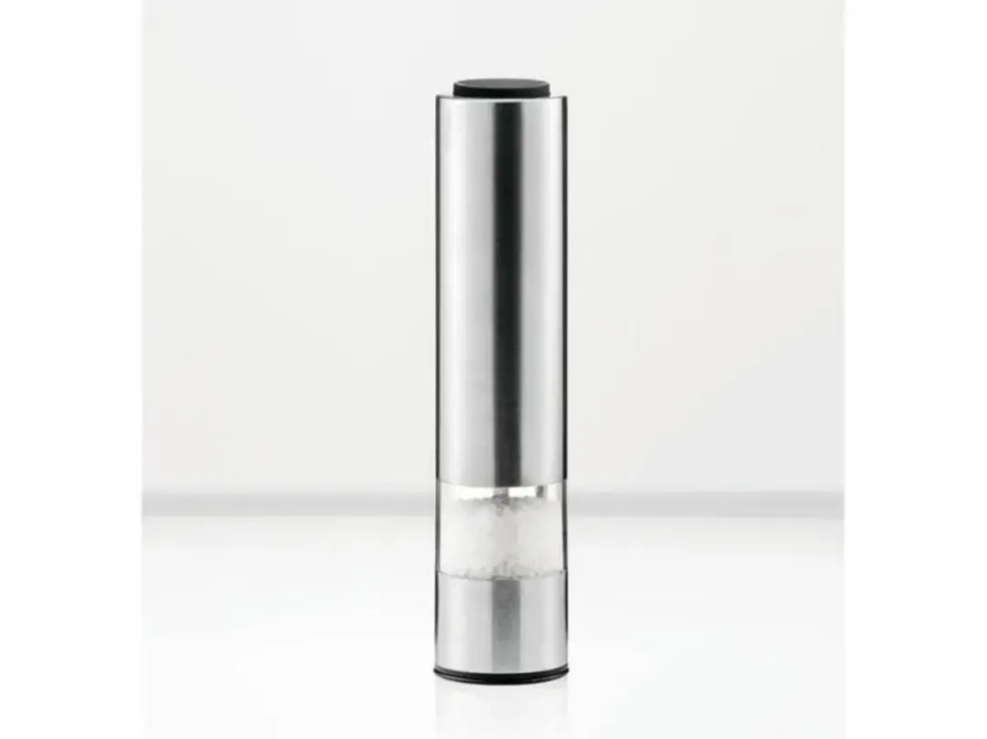 Silvercrest Elektrische Peper-/Zoutmolen - Chrome - 6x AAA