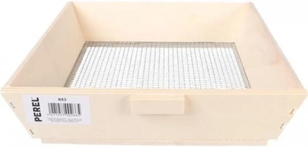 Perel Zeef Rechthoekig 32cm - 6x6mm