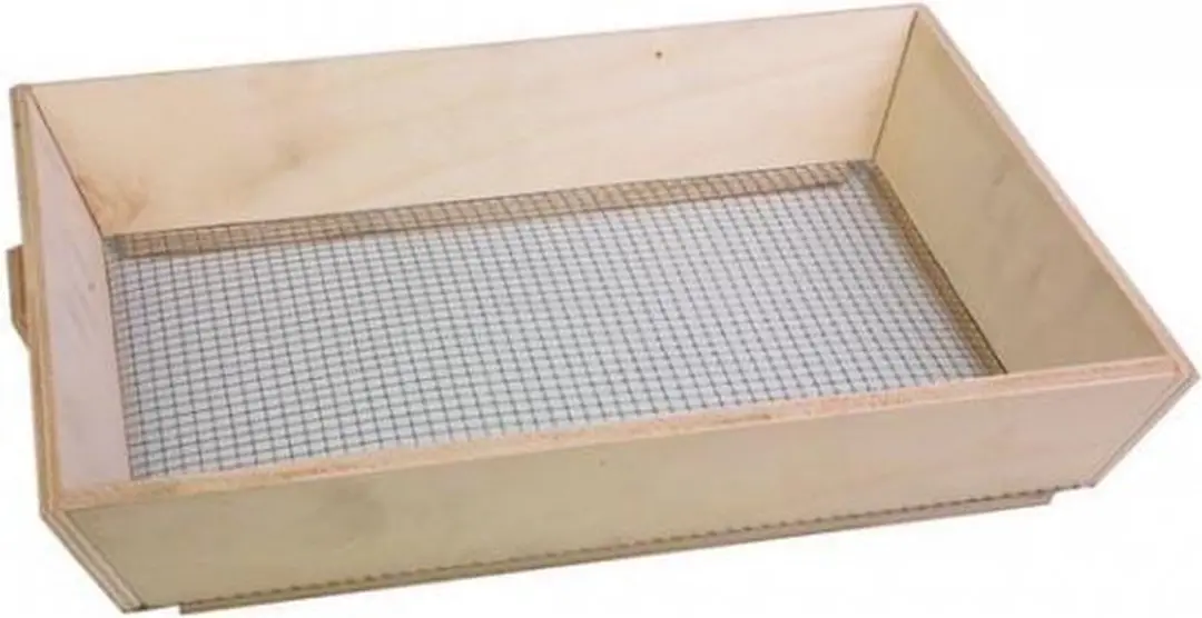 Perel Zeef Rechthoekig 32cm - 6x6mm