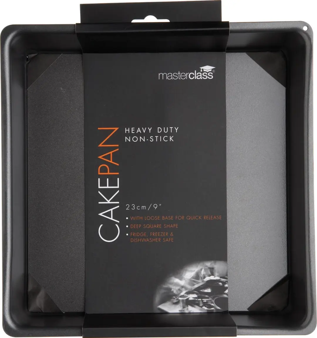 Masterclass Cakevorm 18cm - Antiaanbaklaag - Grijs
