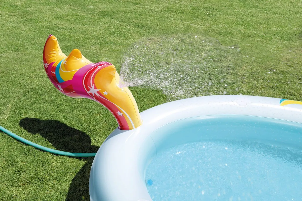 Intex Unicorn Spray Opblaaszwembad 58435NP - Ø254cm Multicolor