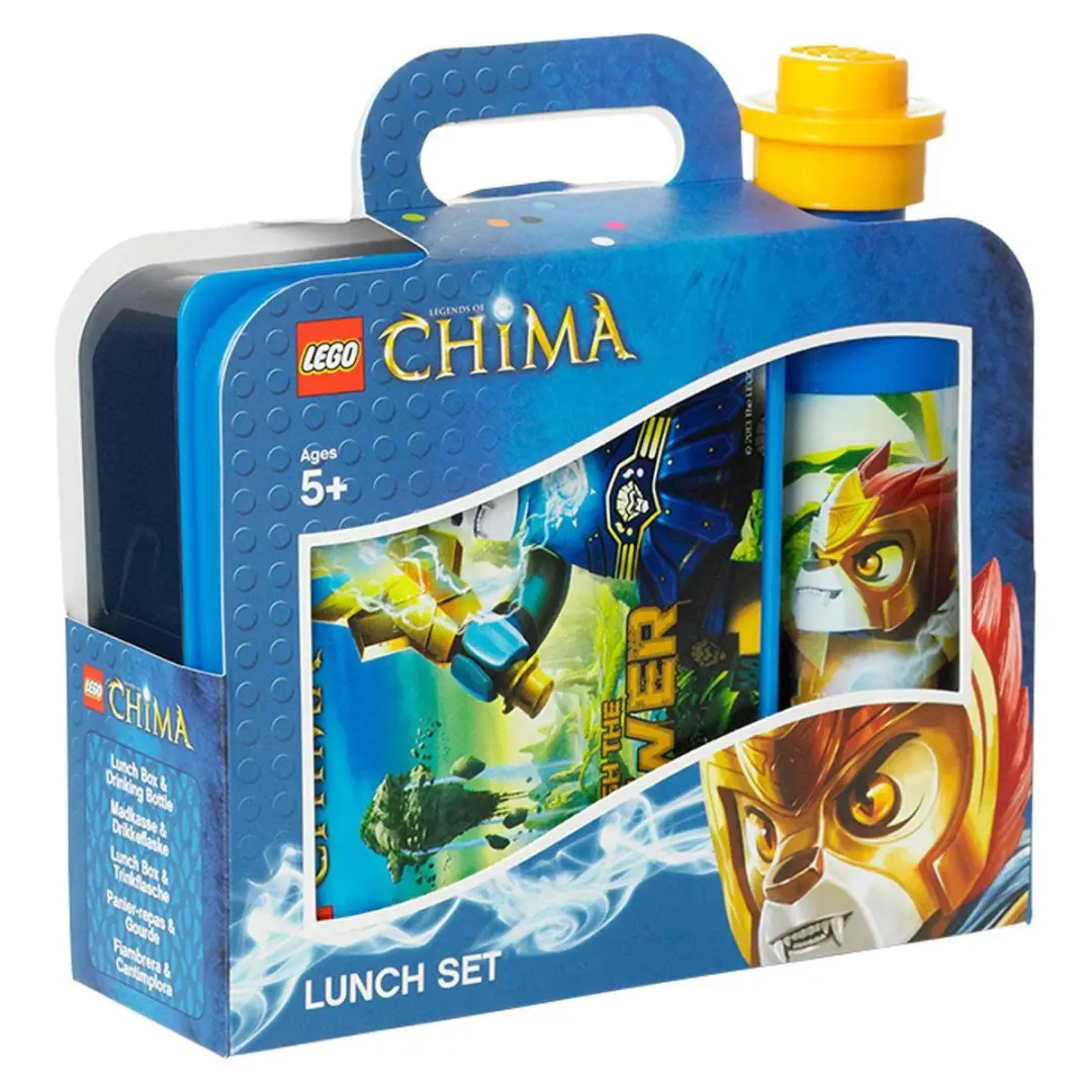 LEGO Legends of Chima Broodtrommel & Beker - Blauw