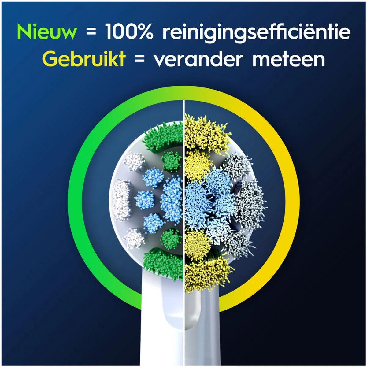 Oral-B Pro Precision Clean Opzetborstels 8 Stuks - Wit - afbeelding 6 van 6