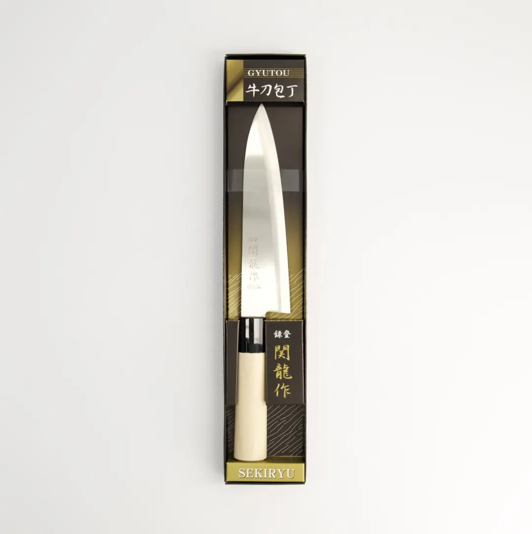 Tokyo Design Studio Gyuto Roestvrijstalen Kookmes 18cm - Zilver