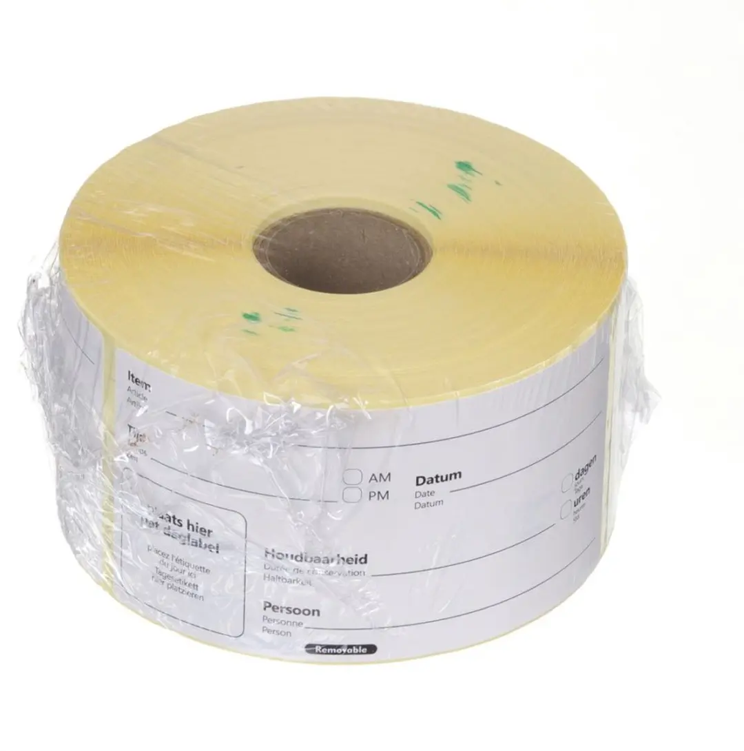HENDI Herbruikbare Voedselstickers 100x50mm - 500 Stuks