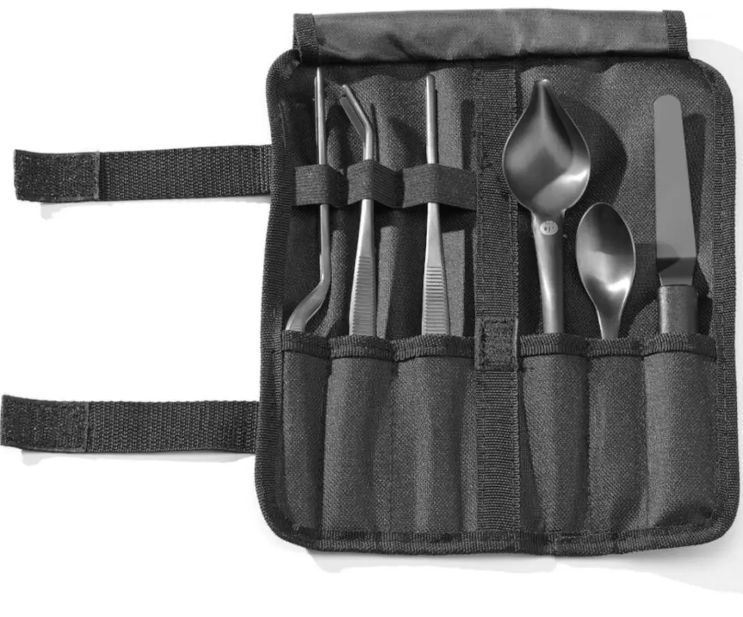 HENDI Chef Opmaakset 6-delig - Zwart - MPN 400074