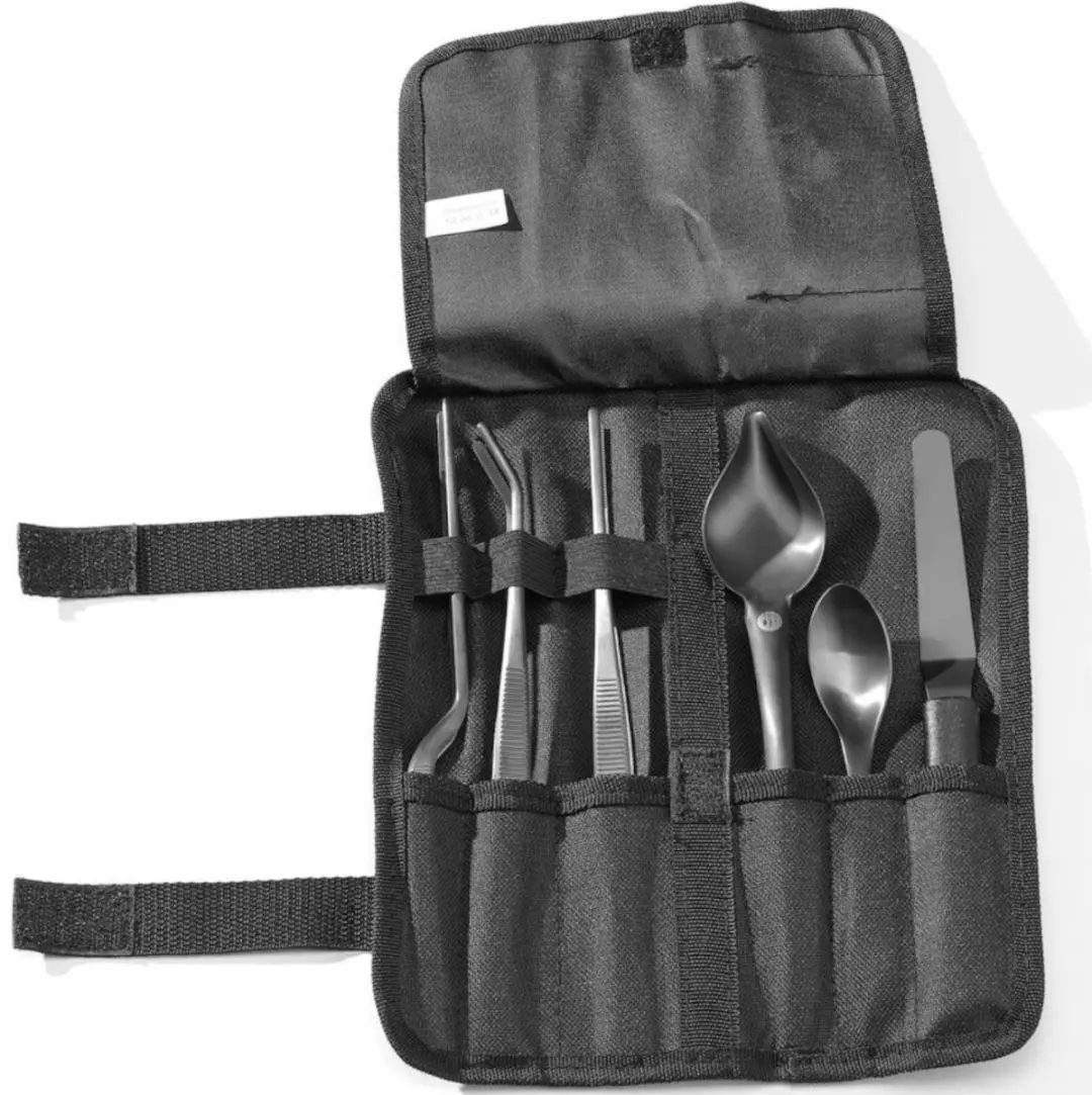 HENDI Chef Opmaakset 6-delig - Zwart - MPN 400074