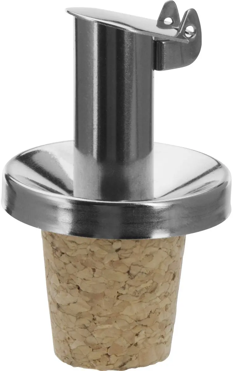 Westmark Inox Oil Special Schenktuiten - 4 Stuks + 4 Kurken