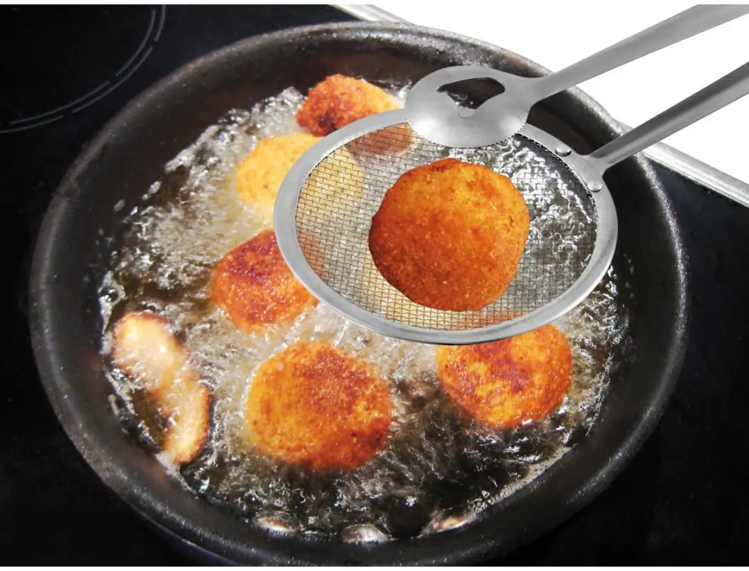 Zenker Frituurklemmen Chocoladebeignets 28,5cm - Roestvrij staal