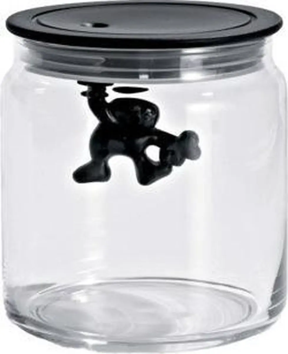 Alessi Gianni Glazen Pot 12cm