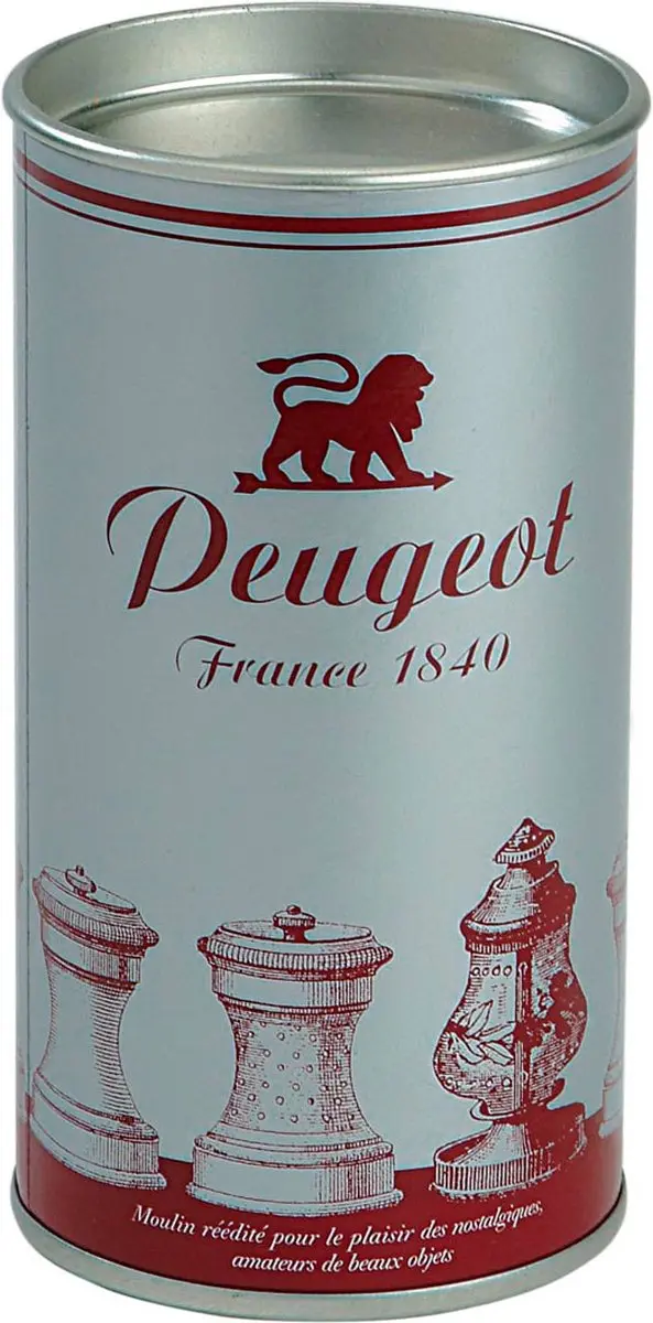 Peugeot Palace Zoutmolen 10cm - Verzilverd