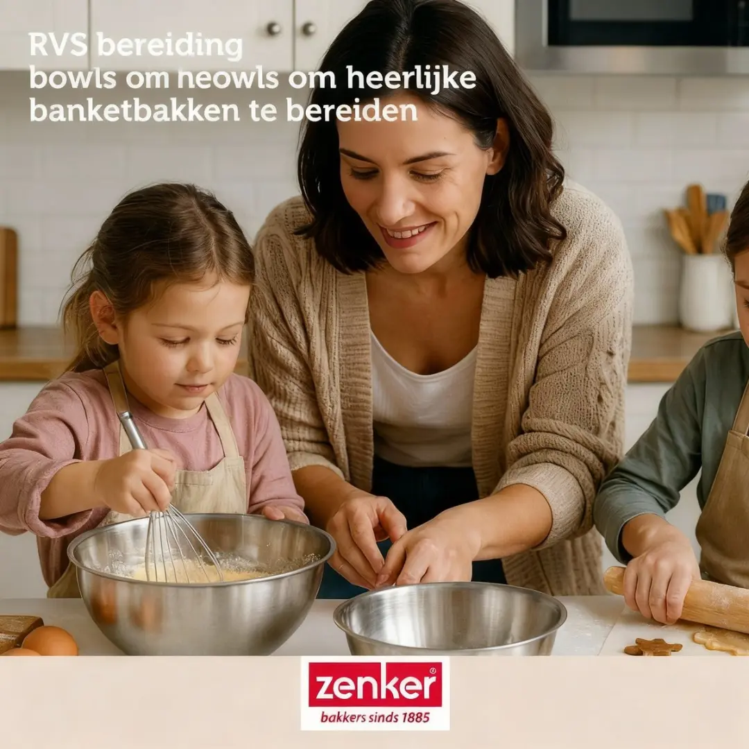 Zenker Bakkerset Mini Broodjes 12-delig - Zwart