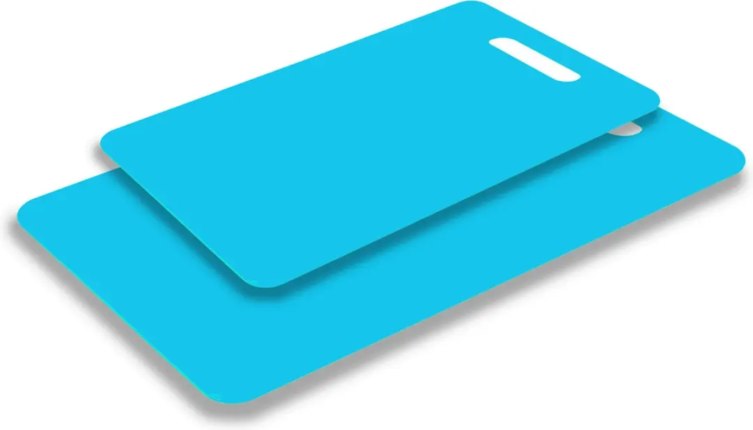 Excellent Houseware Snijplanken Set - Blauw Kunststof