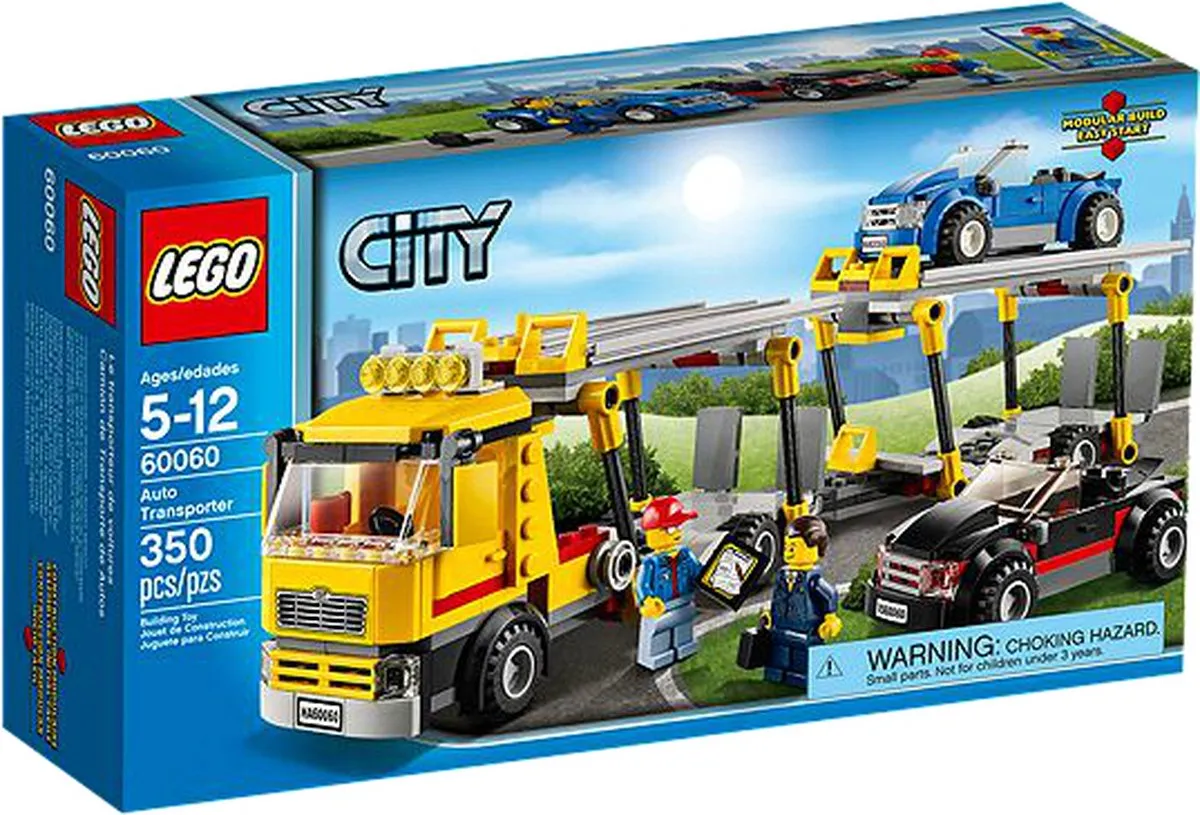 LEGO City Autotransporter 60060 - 350 Stukken
