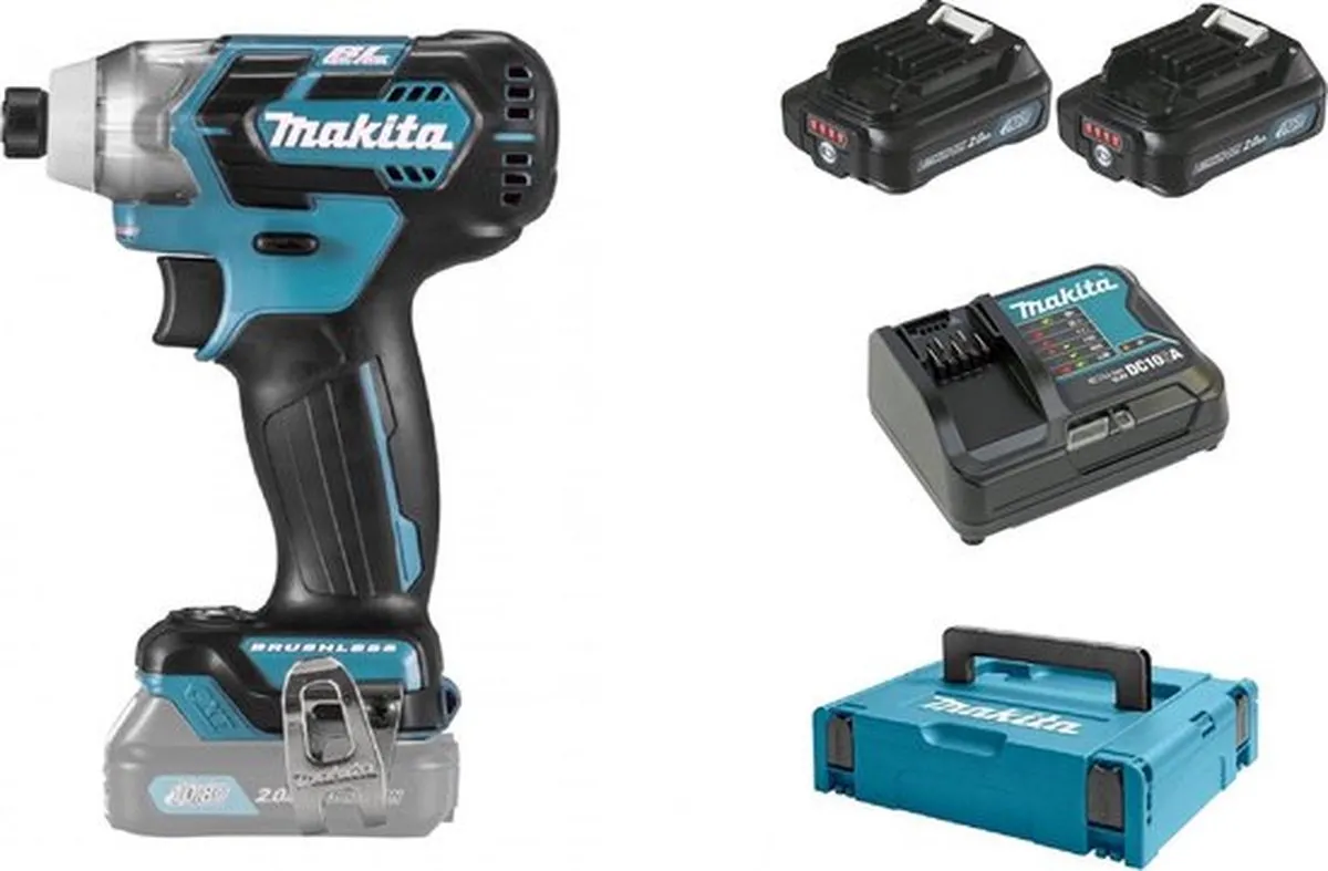 Makita TD111DSAJ Slagschroevendraaier 12V - 2 snelheden