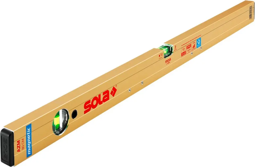 Sola AZM 200 Magnetische Waterpas 200cm - Blauw