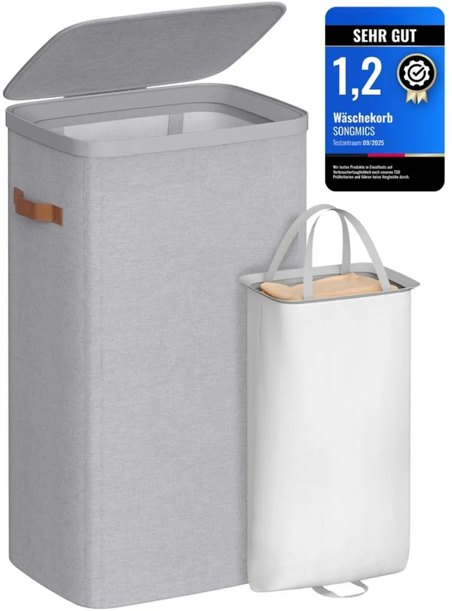 Songmics Wasmand 100L