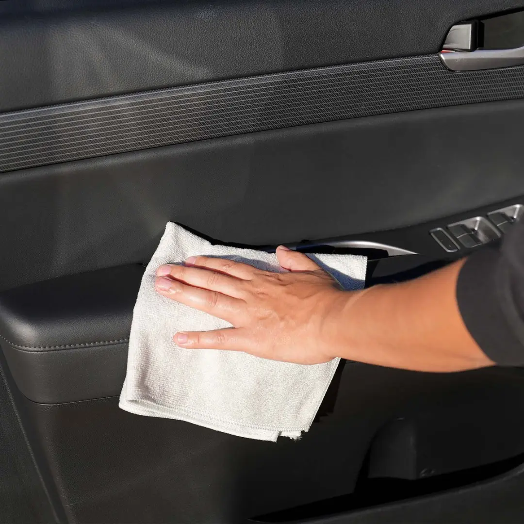 Turtle Wax Clean & Shine Microfibres - 3 Stuks 40x60cm - Groen/Wit/Oranje