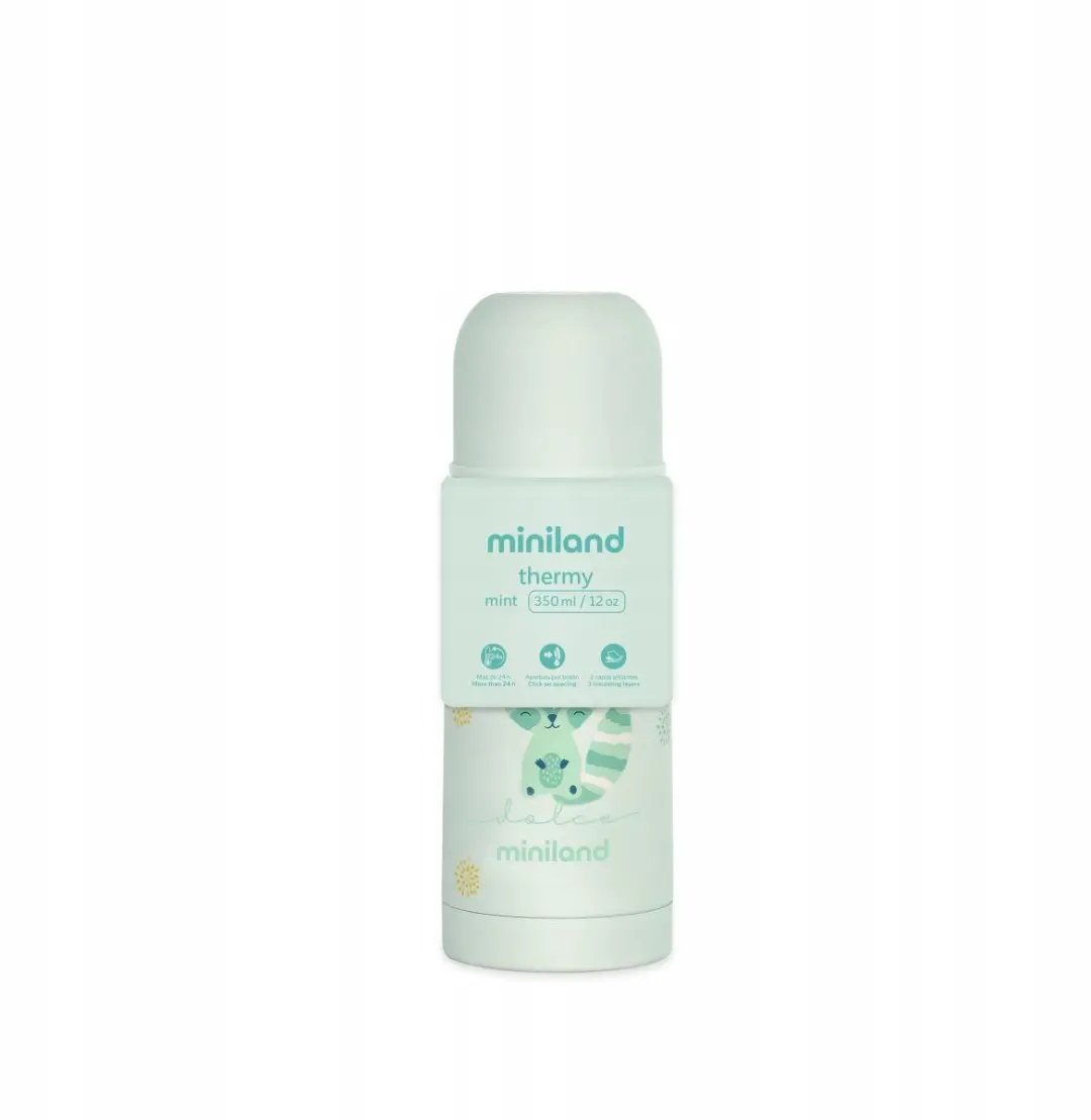 Miniland Dolce Thermos 350ml - Mintgroen