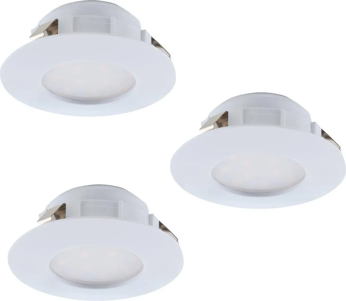 Eglo Pineda Inbouwarmatuur 3 Lichtpunten - Ø84cm - Wit
