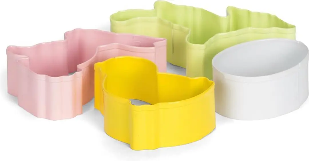 Patisse Pasen Uitsteekvormen RVS - 4-delig Multicolor